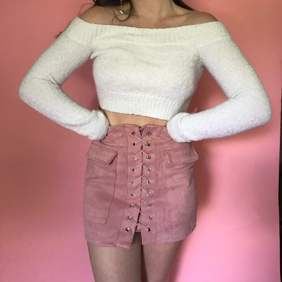 Suede Skirt - Picture 2 of 2